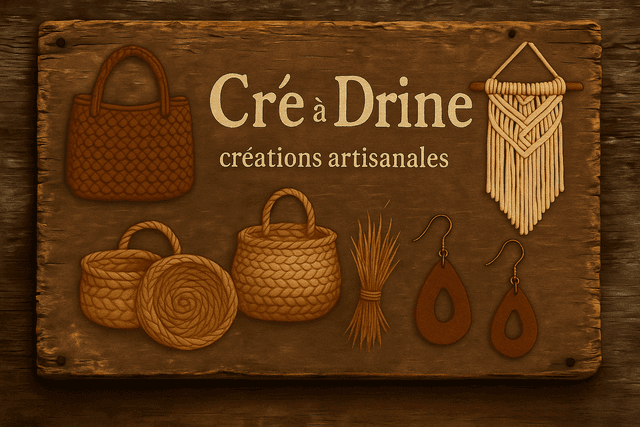Créations bohèmes naturelles,  faites main 